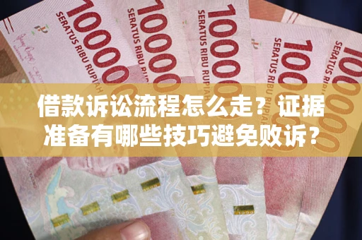 济南借款诉讼流程怎么走？证据准备有哪些技巧避免败诉？