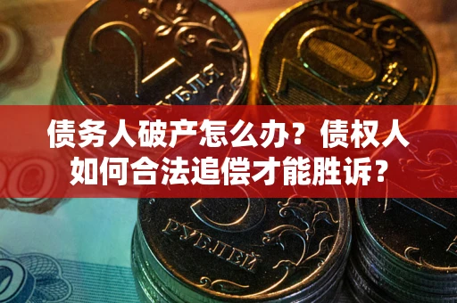 济南债务人破产怎么办？债权人如何合法追偿才能胜诉？