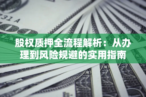 济南股权质押全流程解析：从办理到风险规避的实用指南