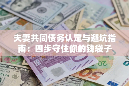 济南夫妻共同债务认定与避坑指南：四步守住你的钱袋子