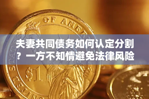 济南夫妻共同债务如何认定分割？一方不知情避免法律风险必看！
